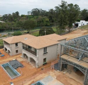 Obras do empreendimento do CRI Helvetia