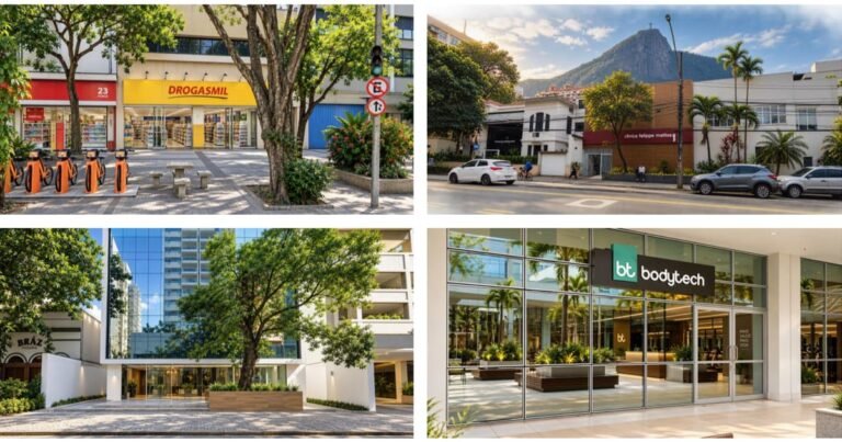 Fachada de imóvel comercial de rua ilustrando a nova compra do fundo imobiliário TVRI11